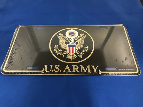 ARMY LICENSE PLATE