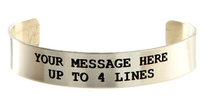 Nickel Custom Memorial Bracelet