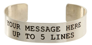 Nickel Custom Memorial Bracelet