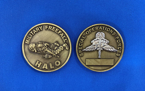 Military Freefall Coin