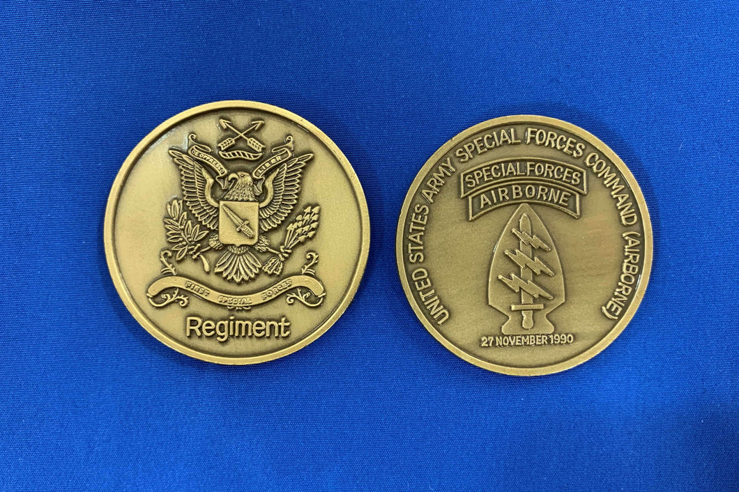 Special Forces Regiment Coin