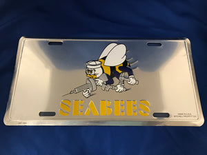 Seabees License Plate