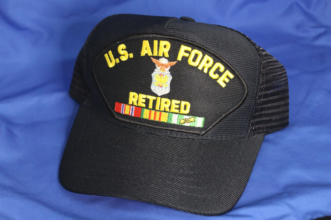 US Air Force Retired Ribbons Ball Cap