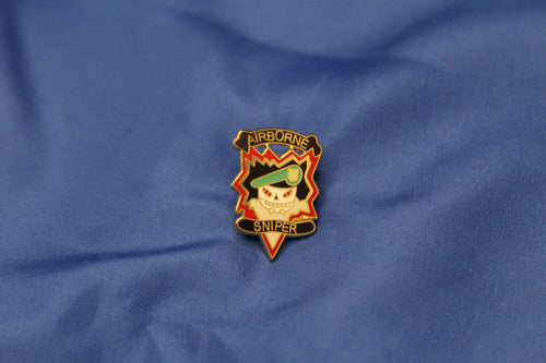 Airborne Snipers Hat Pin