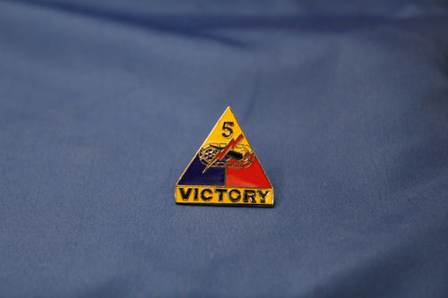5th Armored Division Hat Pin