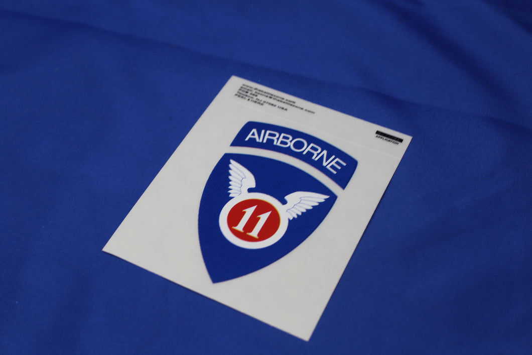 11th AIRBORNE DECAL