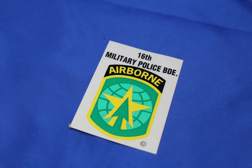 16th MILITARY POLICE BRIGADE AIRBORNE DECAL