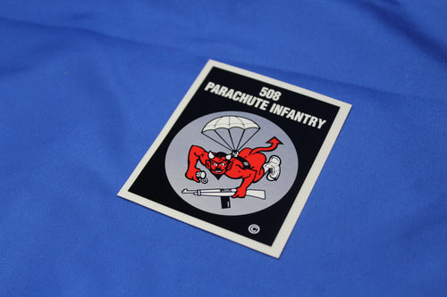 508TH PARACHUTE INFANTRY (DEVILS) DECAL