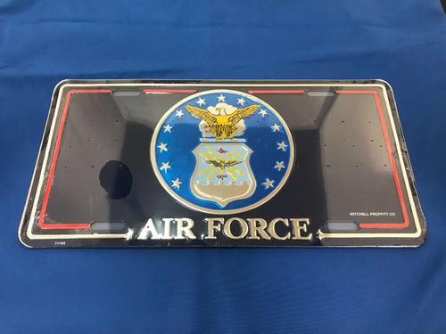 AIR FORCE LICENSE PLATE