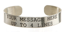 Load image into Gallery viewer, Nickel Custom Memorial Bracelet