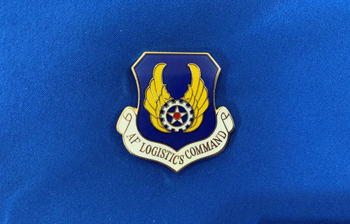 AF Logistics Command Hat Pin