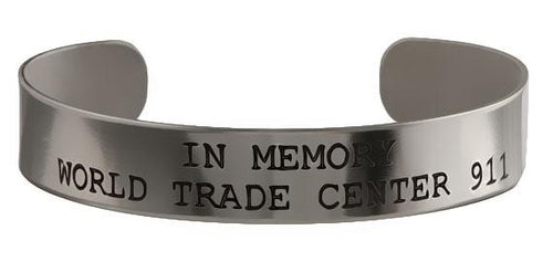 In Memory - World Trade Center 911 Bracelet