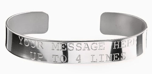Stainless Steel Custom Memorial Bracelet