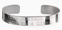 Load image into Gallery viewer, Stainless Steel Custom Memorial Bracelet