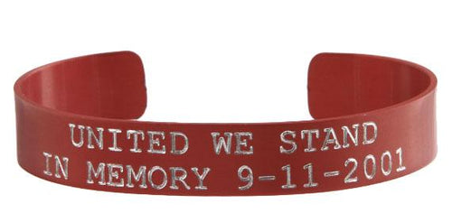 United We Stand - In Memory 9-11-2001 Bracelet